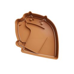 Deformito Luchador Cortador de Galletas STL