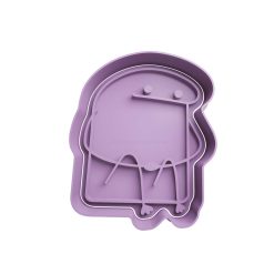 Deformito Solitario Cortador de Galletas STL