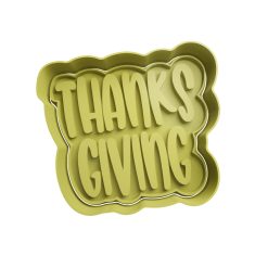 Thanksgiving Cortador de Galletas STL