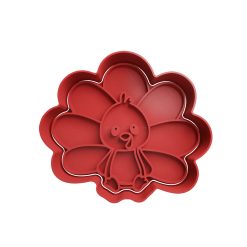 Pavo Cortador de Galletas STL 2