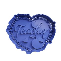 Teacher Cortador de Galletas STL
