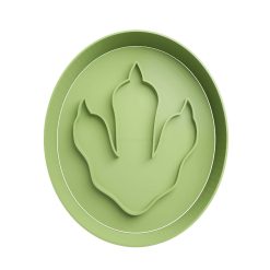 Huella de Dinosaurio Cortador de Galletas STL 2