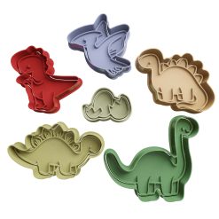Set Dino Cute Cortador de Galletas STL