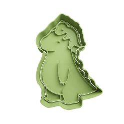 Mama Dinosaurio Cortador de Galletas STL