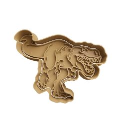 Tiranosaurio Rex Cortador de Galletas STL 6