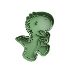 Tiranosaurio Rex Cortador de Galletas STL 2