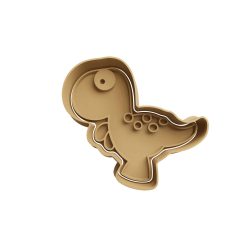 Tiranosaurio Rex Cortador de Galletas STL 5