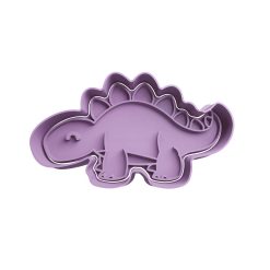 Stegosaurio Cortador de Galletas STL 6