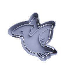 Pterodactilo Cortador de Galletas STL 2