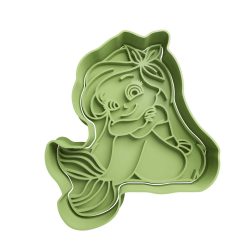 Ariel Cute Cortador de Galletas STL 2