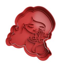 Ariel Cute Cortador de Galletas STL