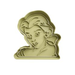Bella Cortador de Galletas STL