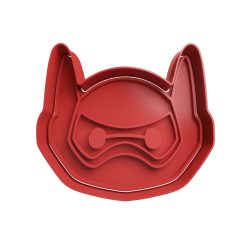 Baymax Cabeza Cortador de Galletas STL