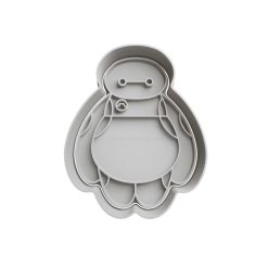 Baymax Cortador de Galletas STL 2