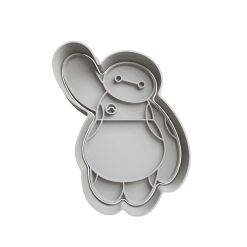 Baymax Cortador de Galletas STL