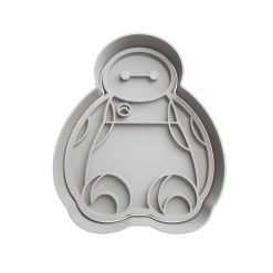 Baymax Cortador de Galletas STL 4