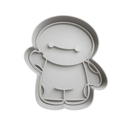 Baymax Cute Cortador de Galletas STL