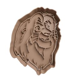 Simba Adulto Cortador de Galletas STL