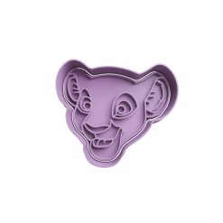 Nala Cortador de Galletas STL