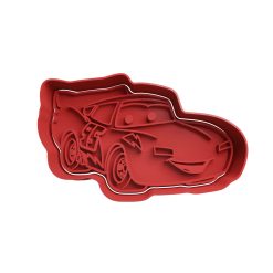 Rayo Mc Queen Cortador de Galletas STL