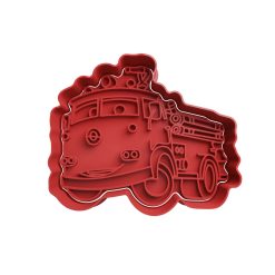 Rojo Cortador de Galletas STL