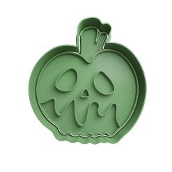 Manzana Envenenada Cortador de Galletas STL