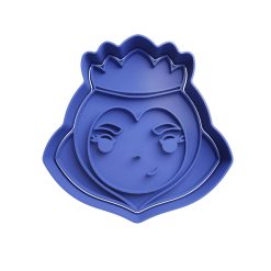 Evil Queen Cabeza Cortador de Galletas STL