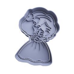 Blanca Nieves Cute Cortador de Galletas STL