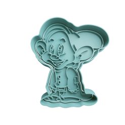 Enanito Mudito Cortador de Galletas STL