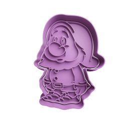 Enanito Timido Cortador de Galletas STL