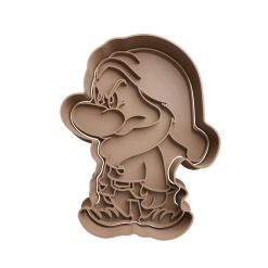 Enanito Gruñon Cortador de Galletas STL