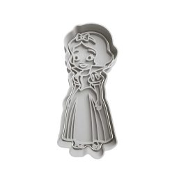 Blancanieves Cortador de Galletas STL