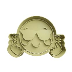 Emoticono Koreano Cortador de Galletas STL