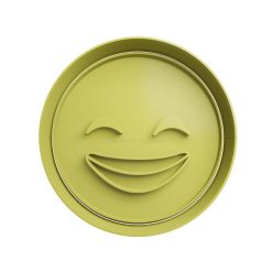 😁Emoticono Sonrisa Cortador de Galletas STL