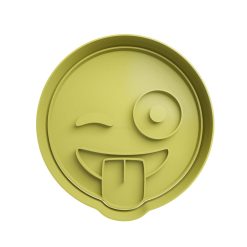 😜Emoticono Giñando el Ojo Cortador de Galletas STL