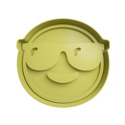 😎Emoticono Con lentes de Sol Cortador de Galletas STL