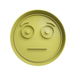 😳Emoticono Sonrojado Cortador de Galletas STL