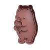 Oso Pardo Cortador de Galletas STL 3