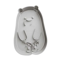 Oso Polar Cortador de Galletas STL
