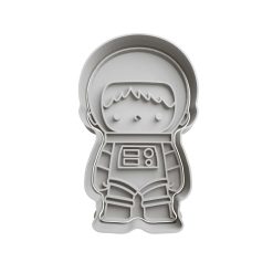 Astronauta Cortador de Galletas STL 4