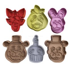 Set Five Nights at Freddy’s Cortador de Galletas STL