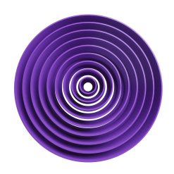 Set Circulos Cortador de Galletas STL 2