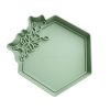 Hexagono con Hojas Cortador de Galletas STL