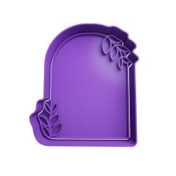 Arco con Flores Cortador de Galletas STL