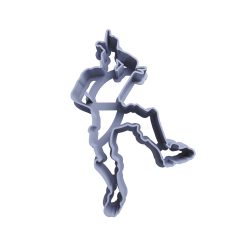 Baile L Fortnite Cortador de Galletas STL