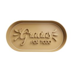 Gracias por Todo Cortador de Galletas STL