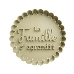 La Famille s’agrandit Cortador de Galletas STL