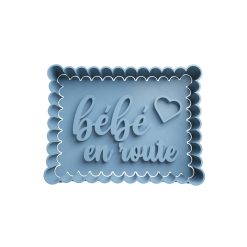 Bébé en route Cortador de Galletas STL