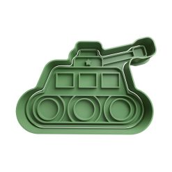 Tanque de Guerra Cortador de Galletas STL 2