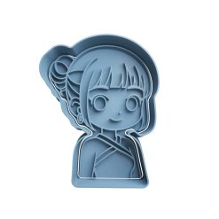 Zoey Cortador de Galletas STL